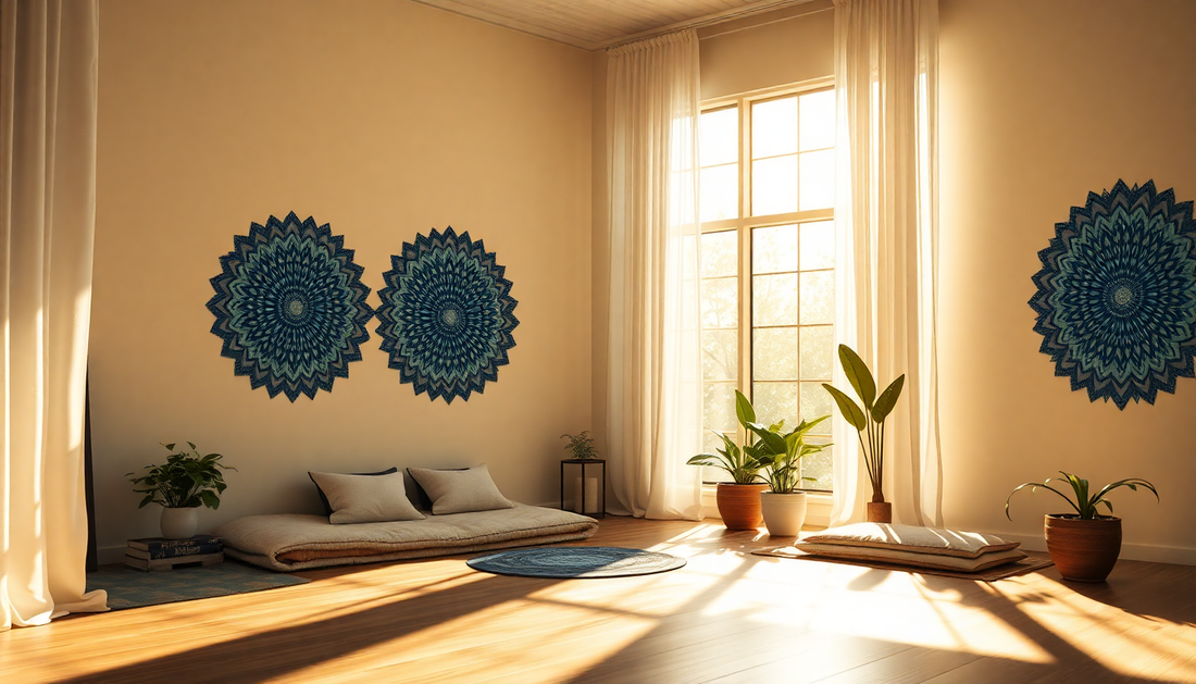 Elevate Your Space: Infusing Spiritual Serenity with Mandala Designs